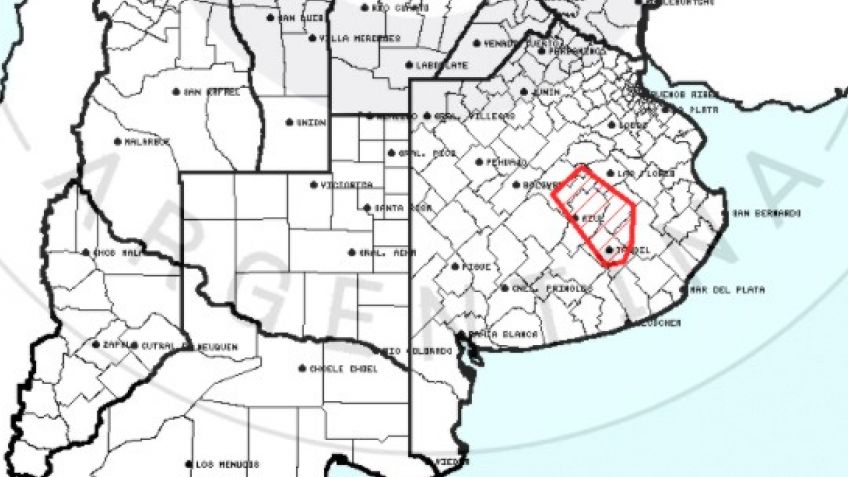 Rige un "alerta amarillo" por lluvias y tormentas