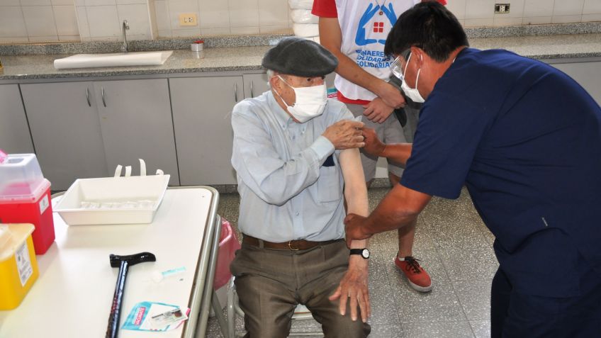 Se alcanzó un récord de vacunaciones contra el coronavirus