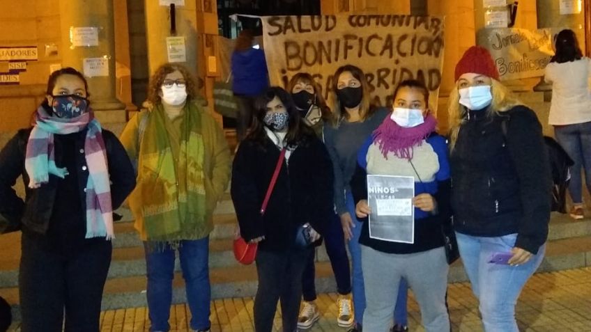 "Como trabajadores de la salud estamos viviendo una situación económica desesperante"