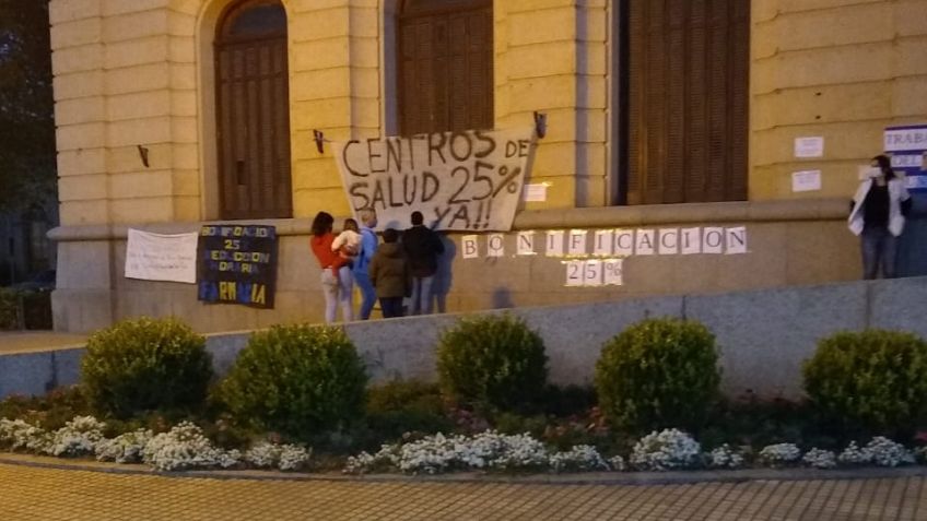 "Como trabajadores de la salud estamos viviendo una situación económica desesperante"