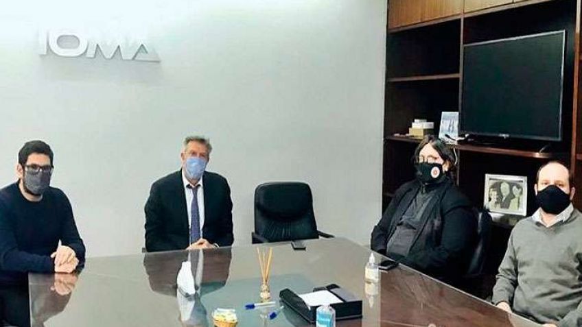 IOMA: D'Alessandro se reunió con directivos y se dio curso a la demanda promovida