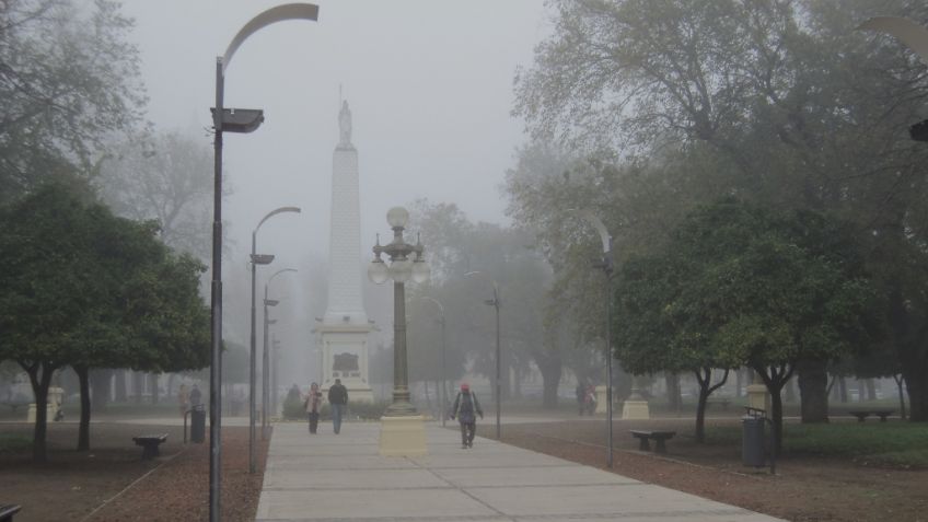 Sábado con neblina