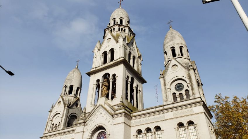 Se puso en valor el campanario de la iglesia del Santísimo Sacramento