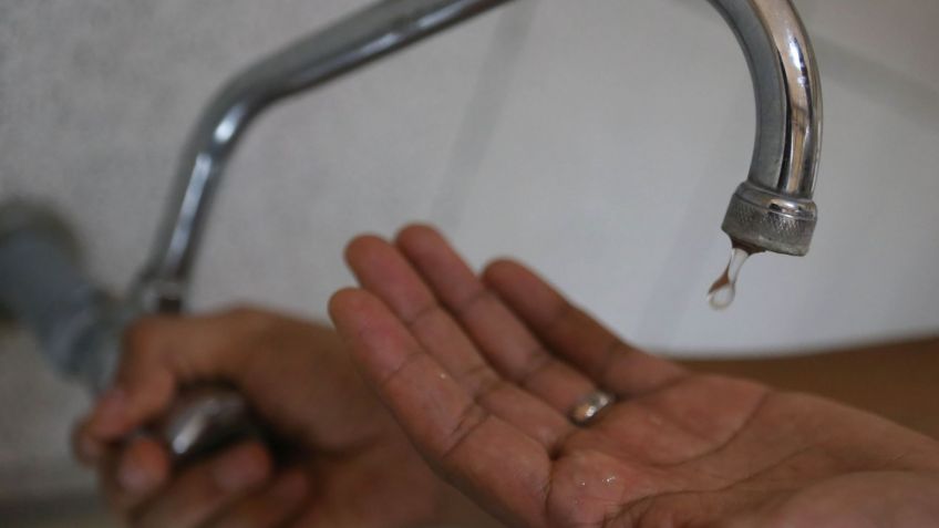 Corte de agua por rotura de cañería