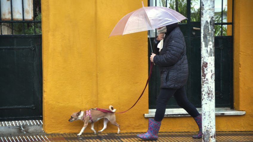 Viernes con lluvias y chaparrones