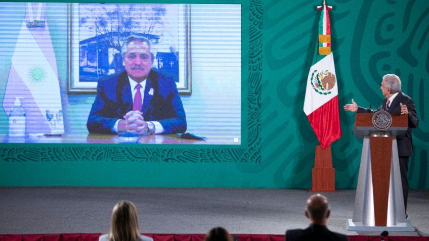 El Presidente anunció nuevos envíos de vacunas desde México y afirmó: "Nos hacen sentir más independientes"