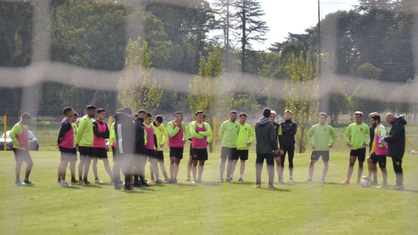 Santamarina vuelve a entrenarse