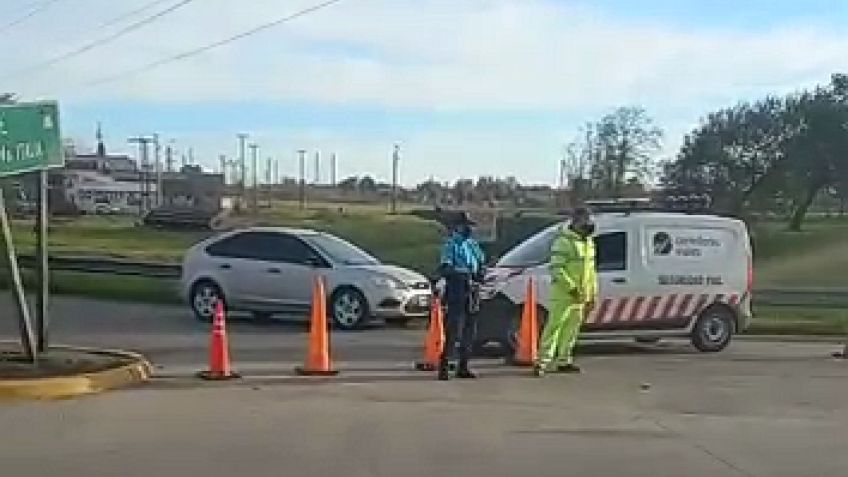 Desvío en la Ruta 226 por manifestación