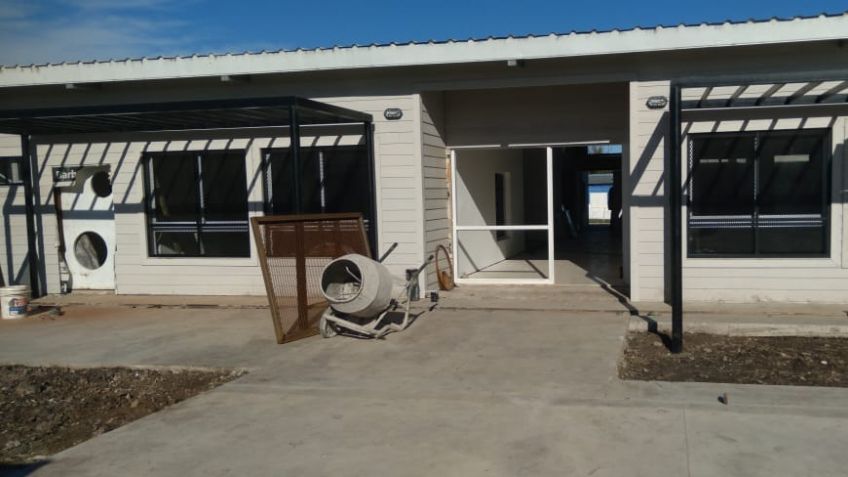 Avanza el último tramo de la construcción del Jardín 927 en La Movediza