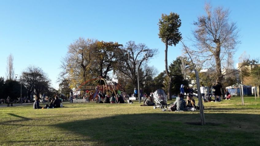 Muchos tandilenses disfrutaron de los paseos a pesar de las restricciones