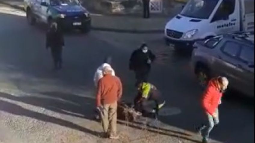 Un hombre herido tras choque en Alem y Machado