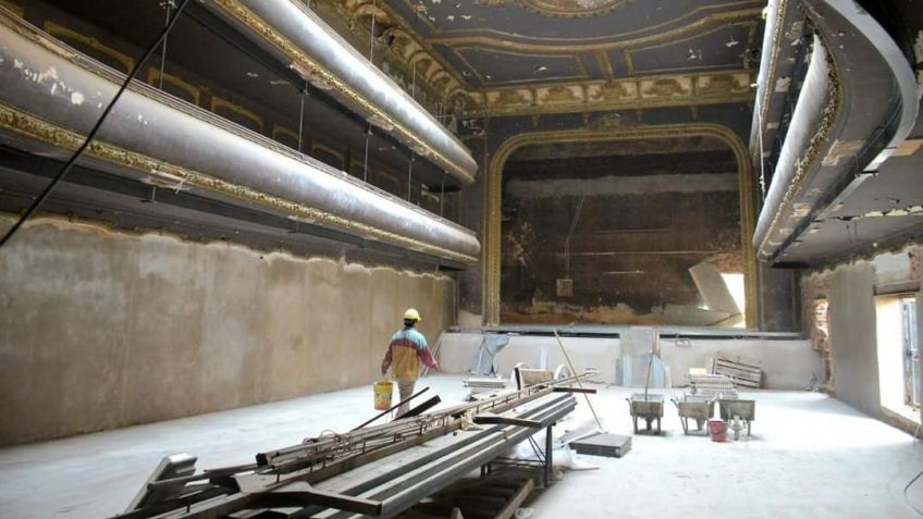 Avanza la restauración del Teatro Cervantes