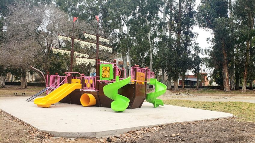 Avanza la remodelación del Parque Soñado de los Niños
