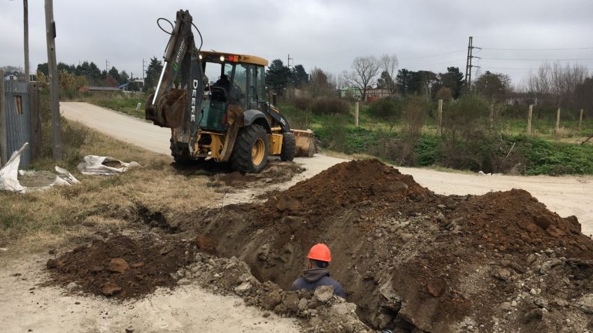 Avanzan las obras de extensión de redes de gas