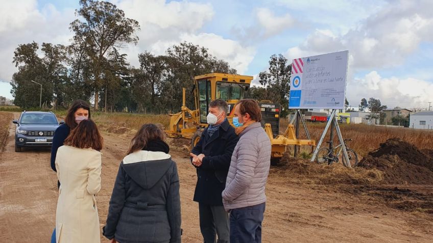 Comenzaron los trabajos para la construcción del Jardín de Villa Italia Norte