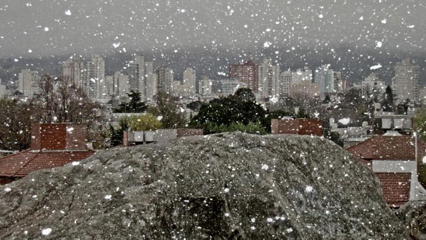 Para el Servicio Meteorológico, Tandil tendrá "lluvias y nevadas"