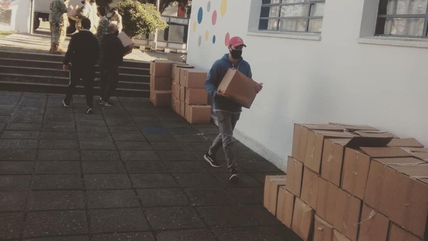 Finalizó una nueva entrega de módulos alimentarios escolares
