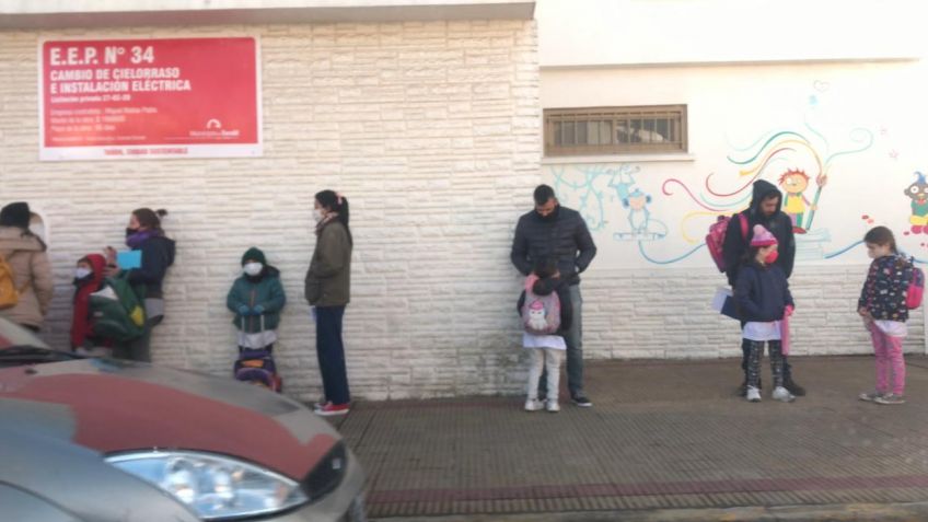 Tandil volvió a las clases presenciales tras mes y medio en virtualidad