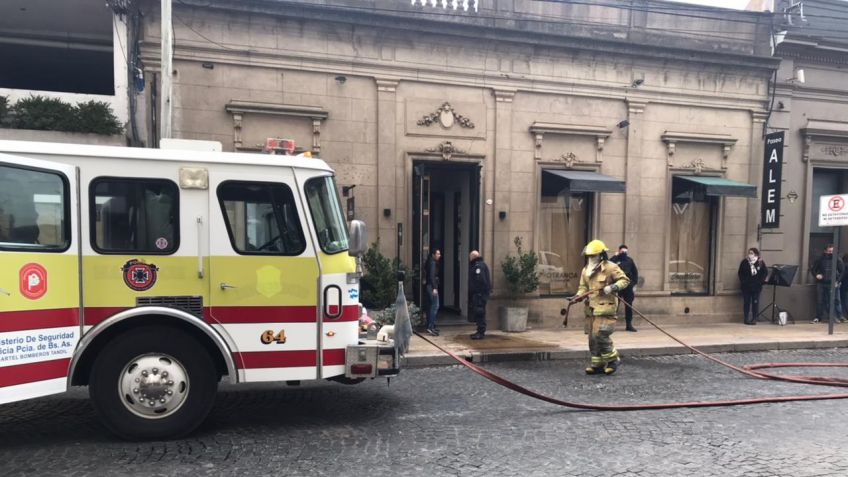 Principio de incendio causó alarma en el centro tandilense