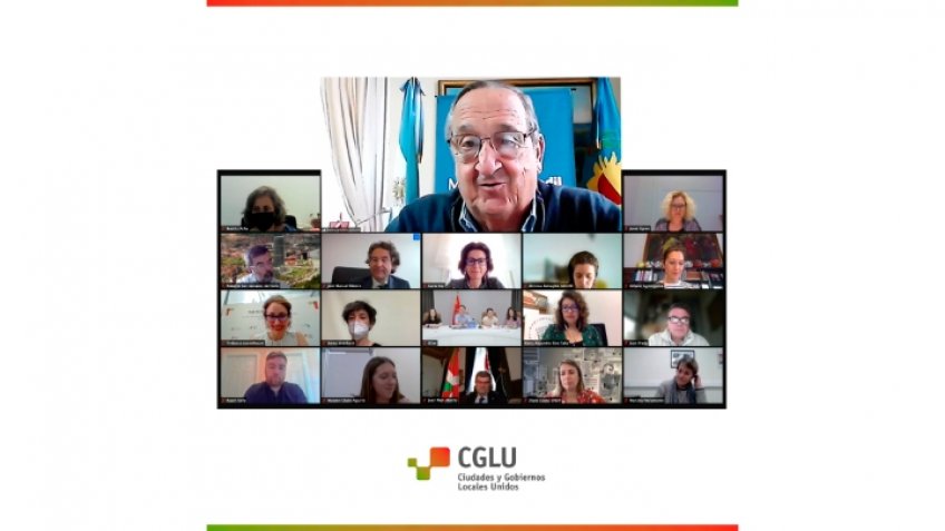 Lunghi disertó en para la Organización Mundial de Ciudades y Gobiernos Locales Unidos