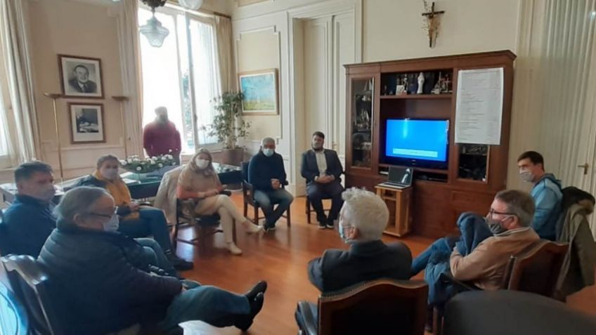 Provincia y Municipio se reunieron por el edificio para el IPAT y el Conservatorio