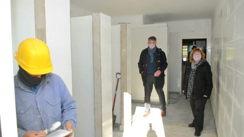 Se encuentra en su etapa final la reparación de baños de la Primaria 47 y la Secundaria 4