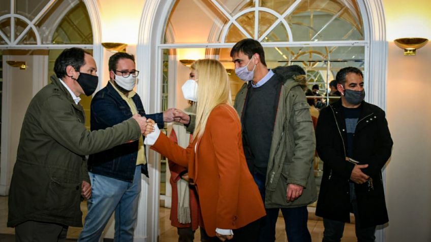 La vicegobernadora Verónica Magario visitó Tandil y se reunió con el intendente