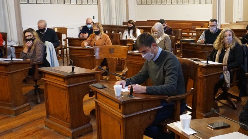 El Concejo Deliberante aprobó el convenio para pavimentar la avenida Alvear
