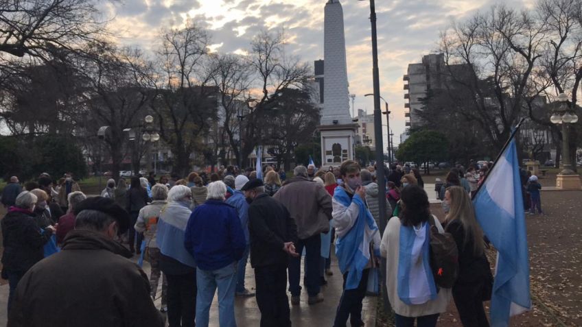 En Tandil también hubo movilización en el 9 de julio