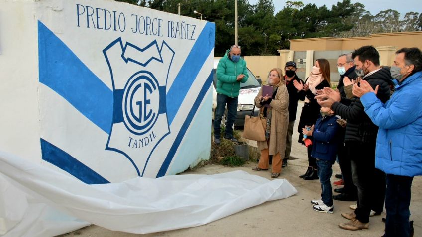 El club Gimnasia le puso el nombre de Jorge Ibáñez a su predio deportivo