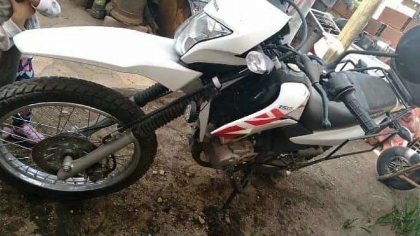 Robaron una moto de un complejo de departamentos