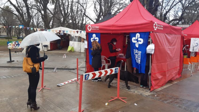 En el Playón del Lago podrán hisoparse aquellas personas que no tienen síntomas