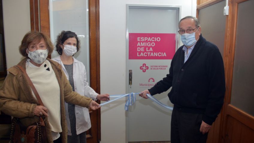 Se puso en marcha el área de lactancia del SISP