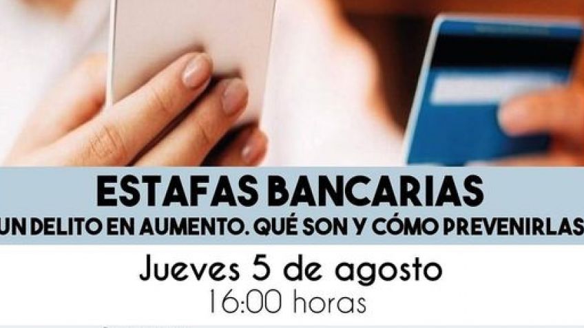Importantes profesionales en una disertación sobre "Estafas Bancarias"