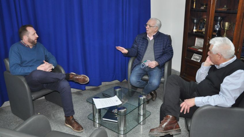 Ferro firmó un importante convenio con el Centro de Diagnóstico DeMartino