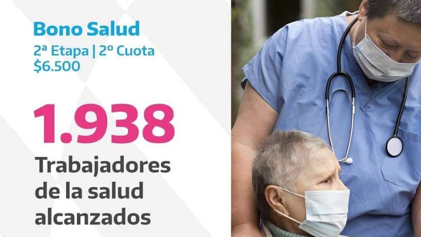 El gobierno nacional empezó a pagar la segunda cuota del bono de salud a 1.938 tandilenses