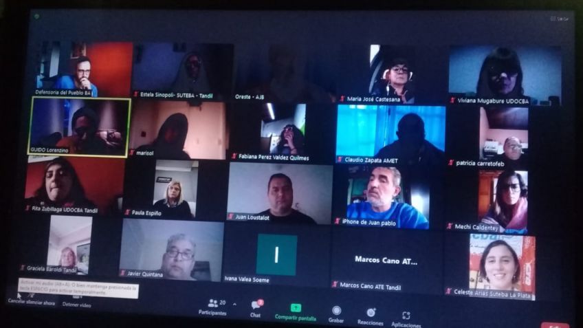 La Mesa Sindical IOMA Tandil se reunió con el Defensor del Pueblo de la provincia