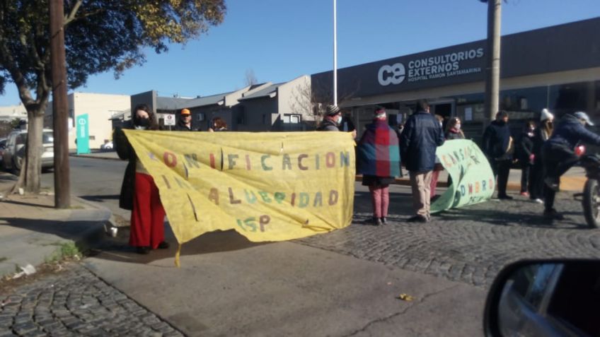 Los Trabajadores de Salud siguen de paro y mañana hay audiencia con el Ministerio de Trabajo