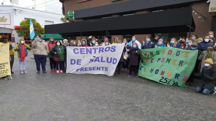 Sin acuerdo y sin conciliación, sigue el paro de los trabajadores de la salud