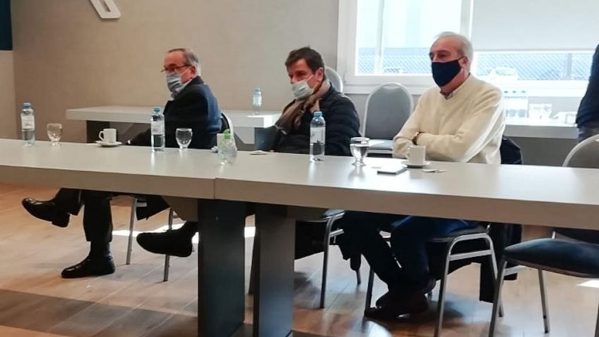 Facundo Manes recorre Tandil junto a Lunghi y Civalleri