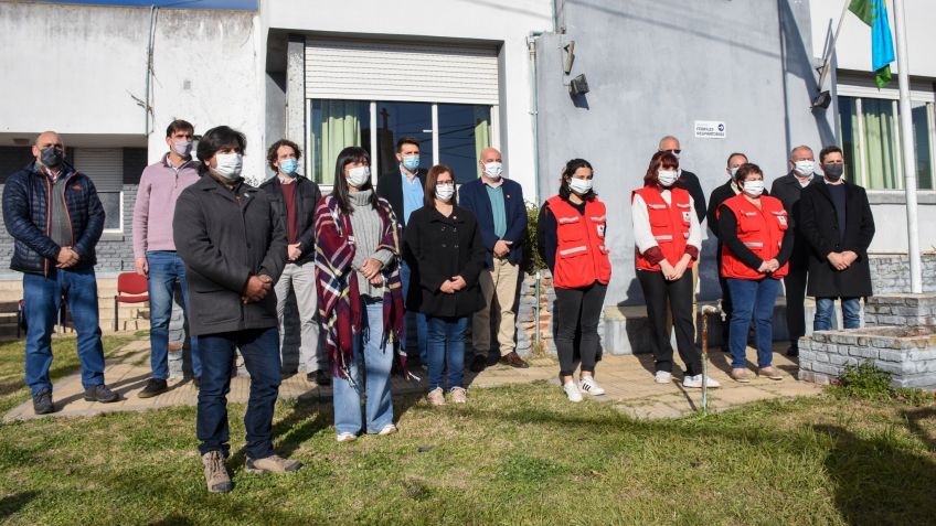 Iparraguirre y Gollán anunciaron la construcción de la Escuela de Enfermería
