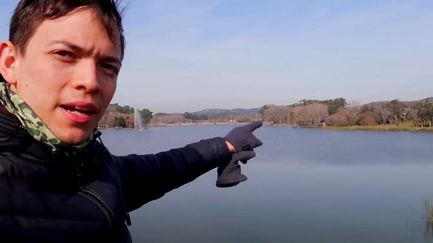 Reconocido Youtuber mostró su recorrida por Tandil