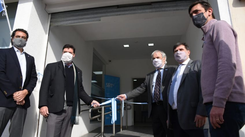 Se inauguró una delegación de la Superintendencia de Riesgos del Trabajo en Tandil