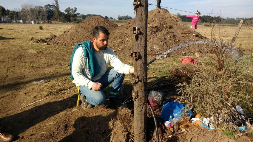 Vecinos y autoridades acordaron como llevar agua a un sector de La Movediza