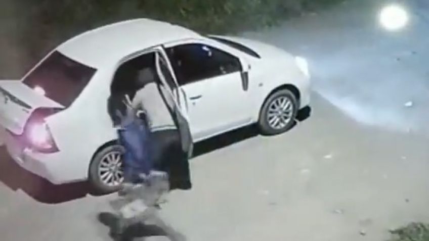 Robaron en una casa y quedaron filmados por las cámaras 