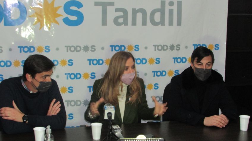 De campaña, Victoria Tolosa Paz visitó Tandil