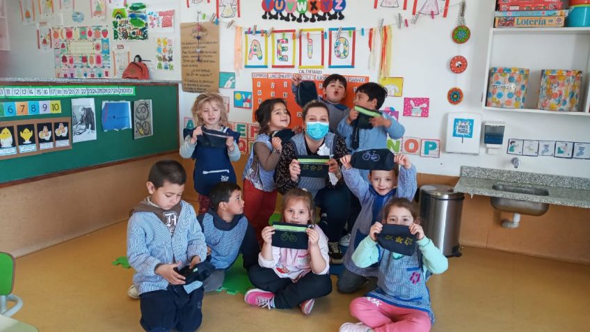 Internos de la Unidad 37 entregaron elementos a un Jardín de Barker