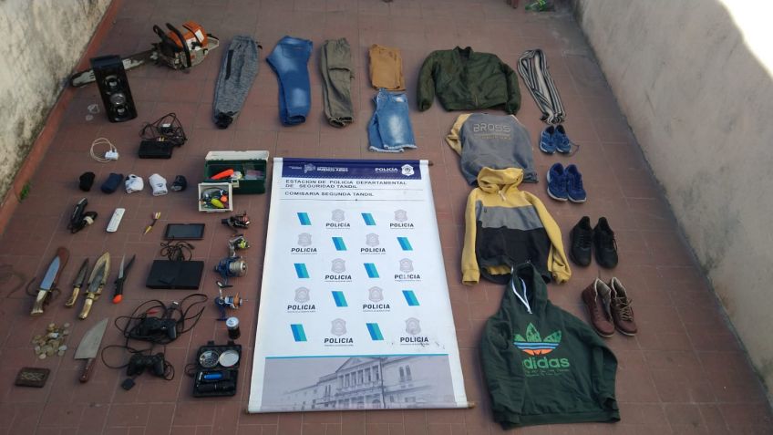 Aprehenden a un joven que robó en una casa quinta con su hermano menor
