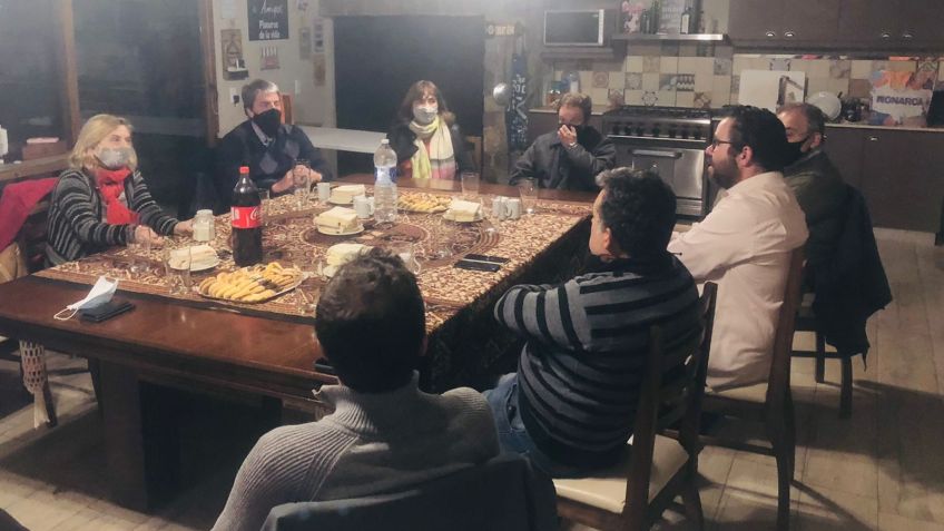 Nicolini y Florit se reunieron con la Sociedad Rural y la Asociación de Cabañas
