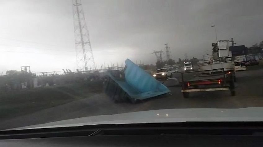 Temporal: volaron techos y piletas, cayeron árboles y hubo cortes de luz